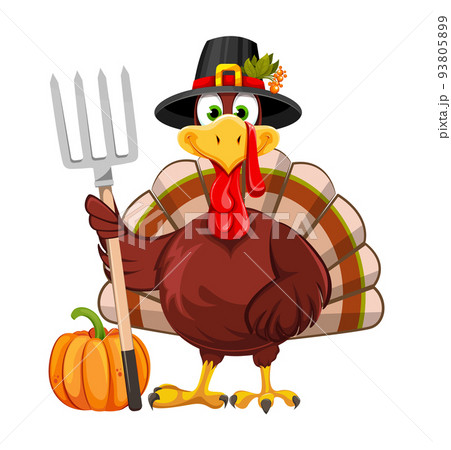 Happy Thanksgiving. Funny Thanksgiving Turkey bird 93805899