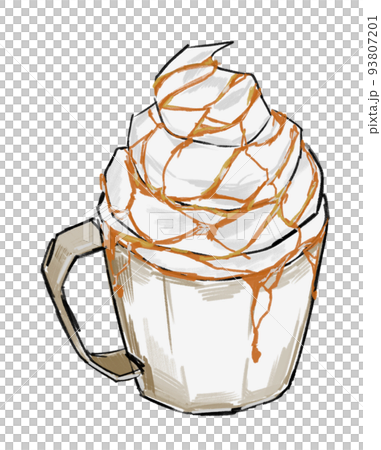 カップに入ったアイスクリーム 93807201