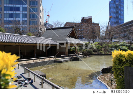東京都港区赤坂の檜町公園の萩藩毛利家下屋敷跡 東京都港区赤坂の檜町公園の萩藩毛利家下屋敷跡 93809530