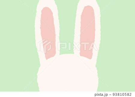 卯年のシンプルな年賀状 卯年のシンプルな年賀状 93810582