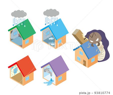 住宅の不具合セット 93810774