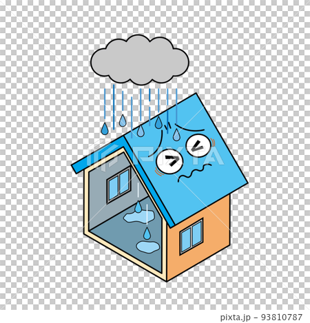 House with leak trouble 93810787