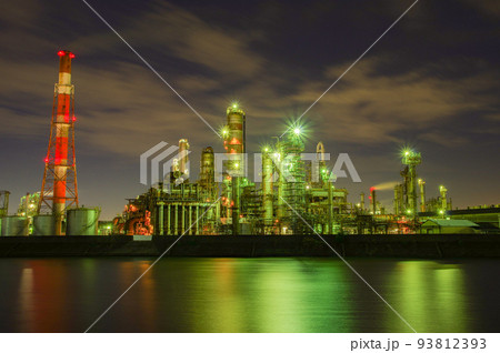 三重 四日市 工場夜景 三重 四日市 工場夜景 93812393