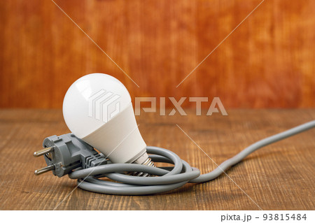 LED light bulb with electric plug LED light bulb with electric plug 93815484