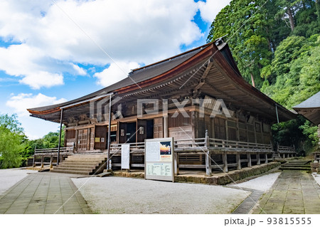 島根県の安来清水寺の根本堂 93815555