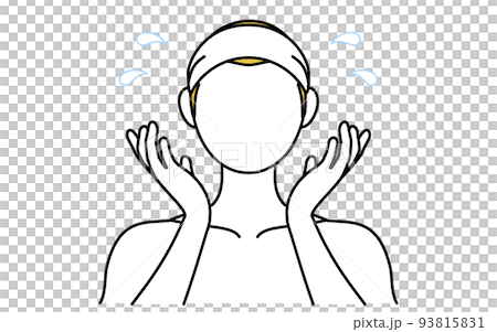 Beauty, men's skin care, men washing their faces Beauty, men's skin care, men washing their faces 93815831