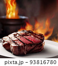 grilled rib eye steak 93816780