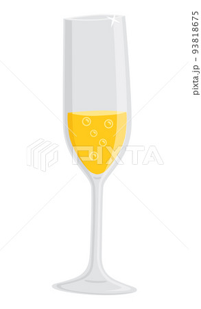 Champagne in Glass, Alcoholic Beverage Cold Drink 93818675