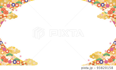 bg素材-お祝い4ベク 93820158