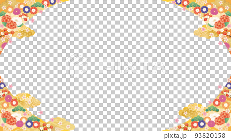 bg素材-お祝い4ベク 93820158