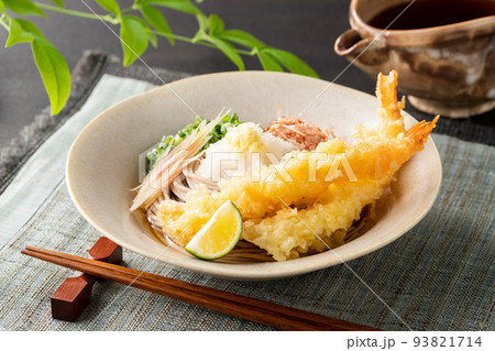 海老天ぶっかけ蕎麦 93821714