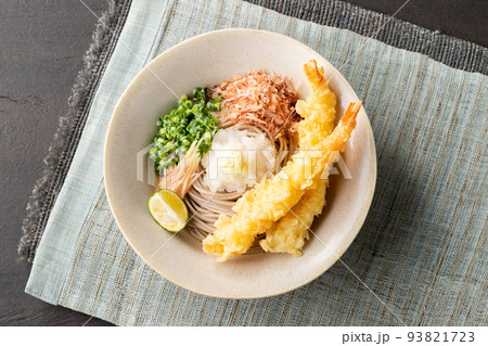 海老天ぶっかけ蕎麦 海老天ぶっかけ蕎麦 93821723