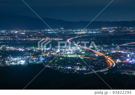 高良大社展望台からの夜景 高良大社展望台からの夜景 93822293