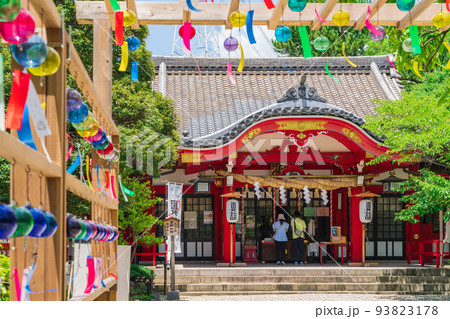 市原稲荷神社、風鈴の音色が響く夏詣〈愛知県刈谷市〉 市原稲荷神社、風鈴の音色が響く夏詣〈愛知県刈谷市〉 93823178