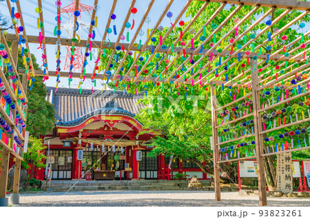 市原稲荷神社、風鈴の音色が響く夏詣〈愛知県刈谷市〉 93823261