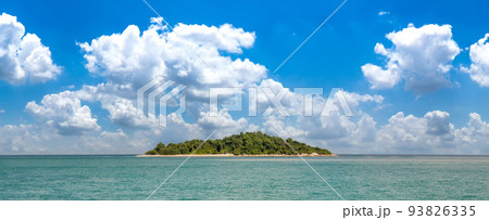 Island Blue Paradise. Tropical island. Island Blue Paradise. Tropical island. 93826335