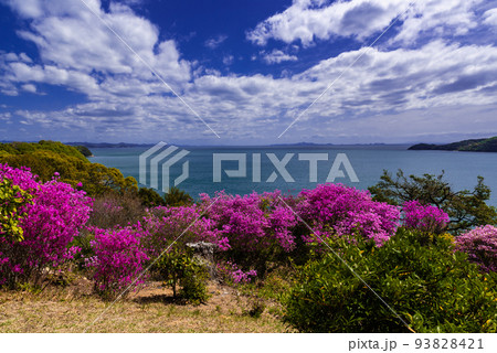 ♯蕪崎園地　♯蕪崎園地展望台　♯牛窓　♯瀬戸内海国立公園　♯前島 93828421