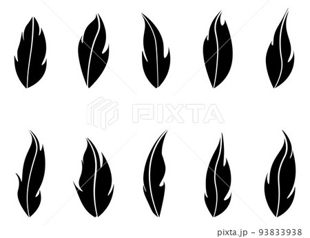 feather vector design illustration isolated on white background  93833938