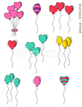 balloon vector design illustration isolated on white background  93833958