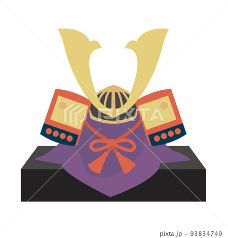 五月人形の兜のイラスト 93834749