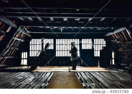 越中五箇山　岩瀬家屋内 93835780