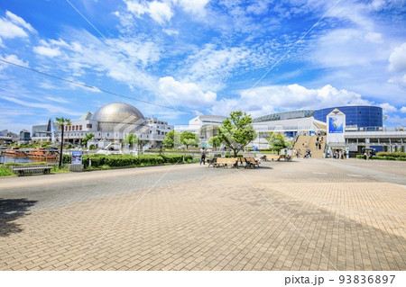 名古屋市 名古屋港水族館に訪れる人達 名古屋市 名古屋港水族館に訪れる人達 93836897