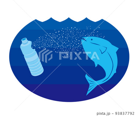 魚とマイクロプラスチック 93837792