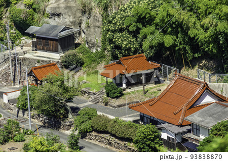 ハワイ風土記館からの眺め　実相寺　鳥取県湯梨浜町 93838870