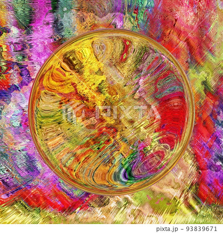 カラフル　クレイジーカラー　素材　背景　壁紙　装飾　バックグラウンド 93839671