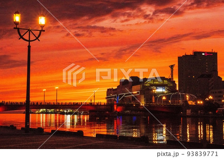 釧路の夕陽 93839771