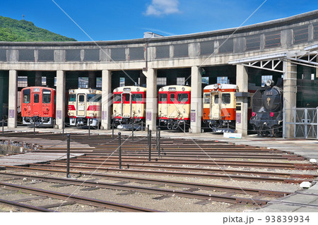 【津山まなびの鉄道館】 岡山県津山市大谷 93839934