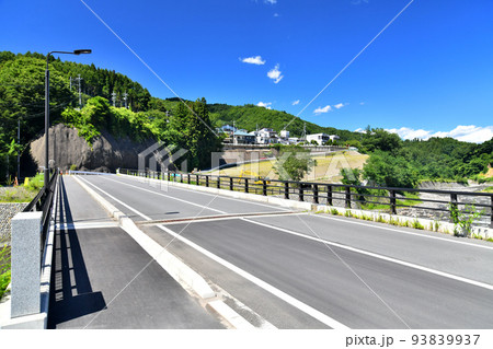 大前橋／吾妻川付近より嬬恋村役場周辺を望む(群馬県嬬恋村)【2022.8】 93839937