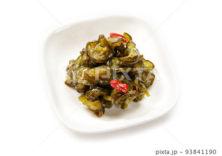 キュウリ薄切りの漬物 キュウリ薄切りの漬物 93841190