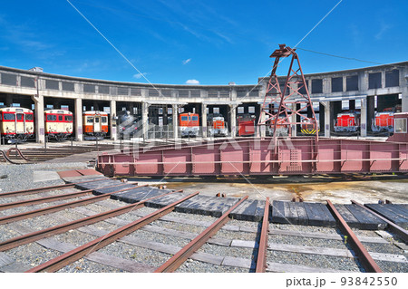 【津山まなびの鉄道館】 岡山県津山市大谷 93842550