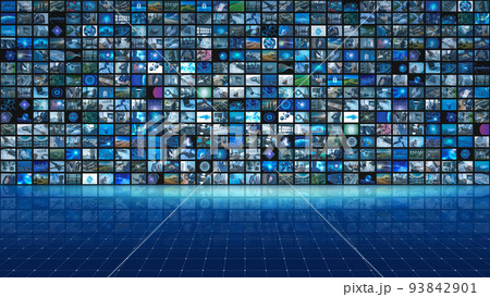 大量の画像.BIGData 93842901