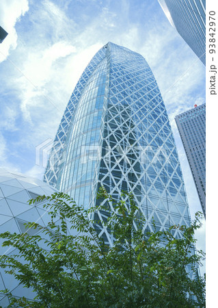 東京都新宿区のオフィス街の高層ビルが立ち並ぶ風景 東京都新宿区のオフィス街の高層ビルが立ち並ぶ風景 93842970
