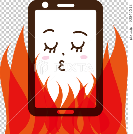 スマートフォン トラブル 擬人化 顔 表情 火災 炎 事故 炎上 ネットトラブル 平気 スマートフォン トラブル 擬人化 顔 表情 火災 炎 事故 炎上 ネットトラブル 平気 93843518