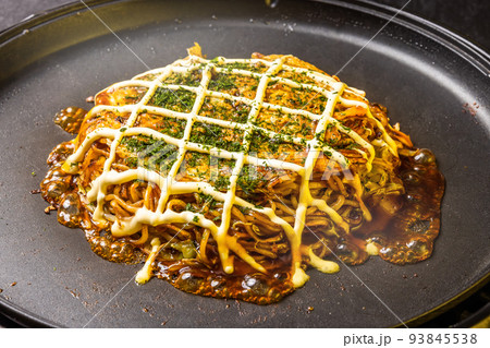 お好み焼き Japanese Traditional Pizza Okonomiyaki 93845538