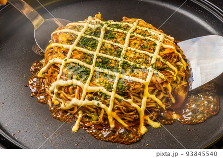 お好み焼き Japanese Traditional Pizza Okonomiyaki 93845540
