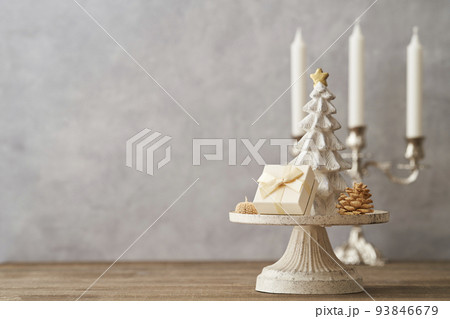 卓上クリスマスツリーとキャンドルスタンド 卓上クリスマスツリーとキャンドルスタンド 93846679