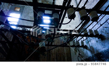 針尾送信所の電信室内部 針尾送信所の電信室内部 93847746