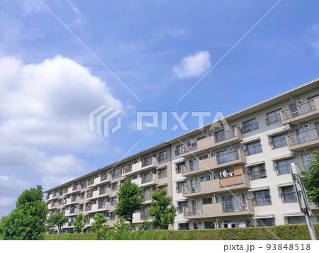団地の風景 団地の風景 93848518