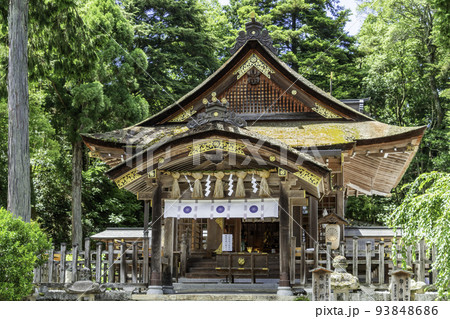 宇倍神社　拝殿　鳥取県鳥取市 93848686