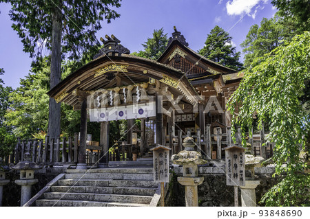 宇倍神社　拝殿　鳥取県鳥取市 93848690