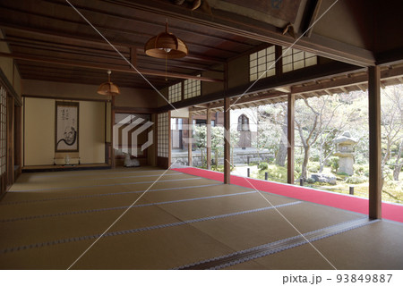 円光寺　書院から庭園を望む　京都市左京区一乗寺 93849887