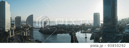 横浜のパノラマ風景 横浜のパノラマ風景 93850292