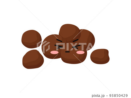 Cute poop excrement for bristol scale chart kids character severe constipation. 93850429