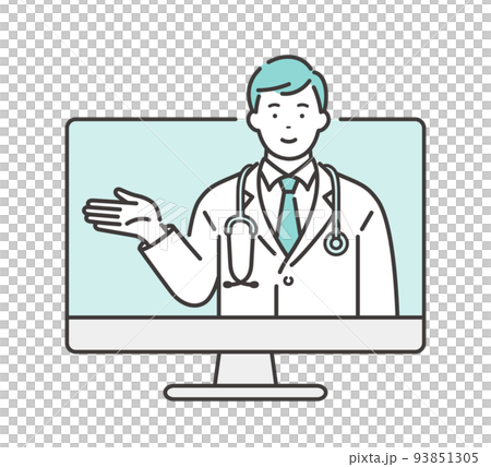 Online doctor remote medical care for young doctors Online doctor remote medical care for young doctors 93851305