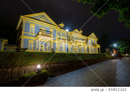 夜の旧函館区公会堂 夜の旧函館区公会堂 93852102