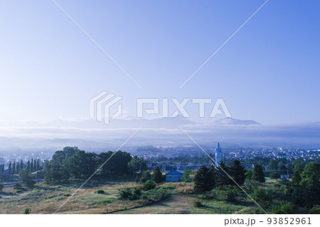 上富良野 市街 快晴 上富良野 市街 快晴 93852961
